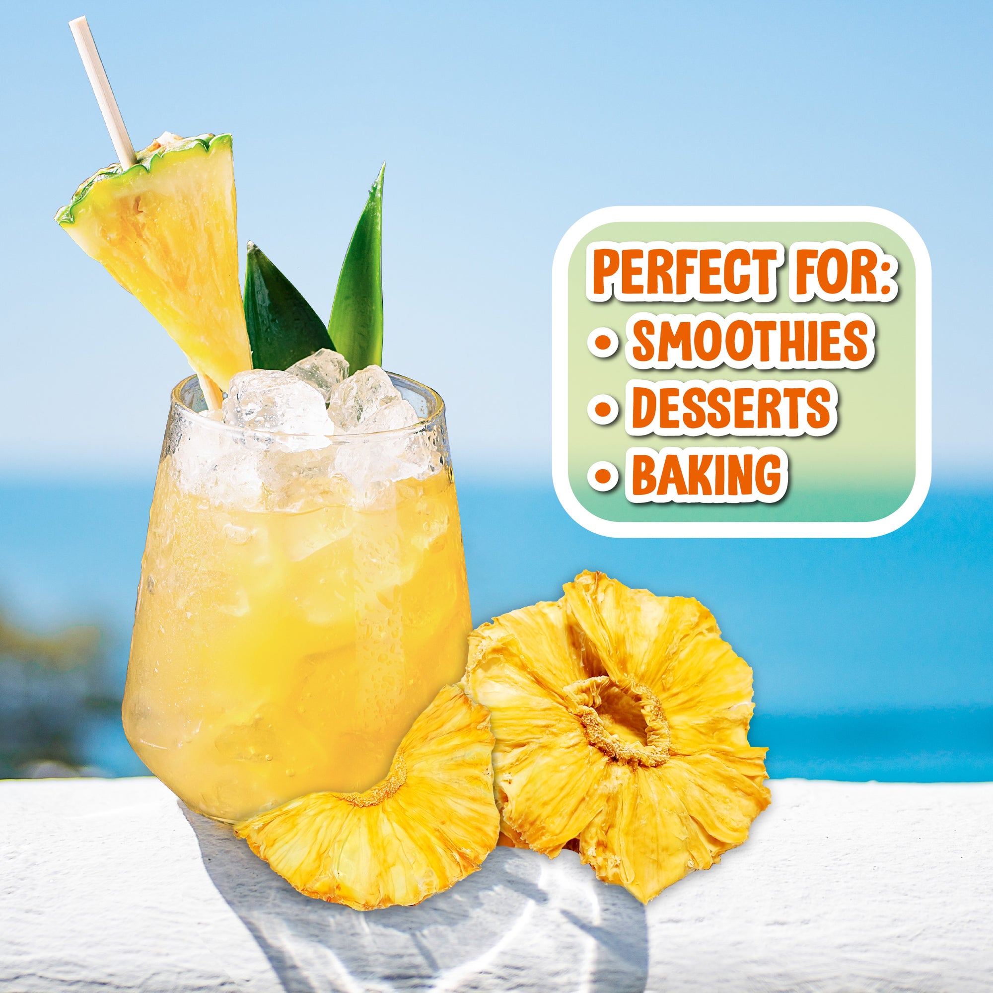 The Daily Good Dried Pineapple Slices(Single Pack)