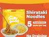 The Daily Good Shirataki Noodles 5 Packs | Ready to Eat | Pumpkin Flavor with Sichuan Pepper Sauce