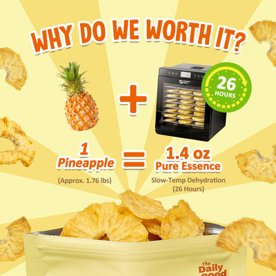 The Daily Good Dried Pineapple Slices(Single Pack)