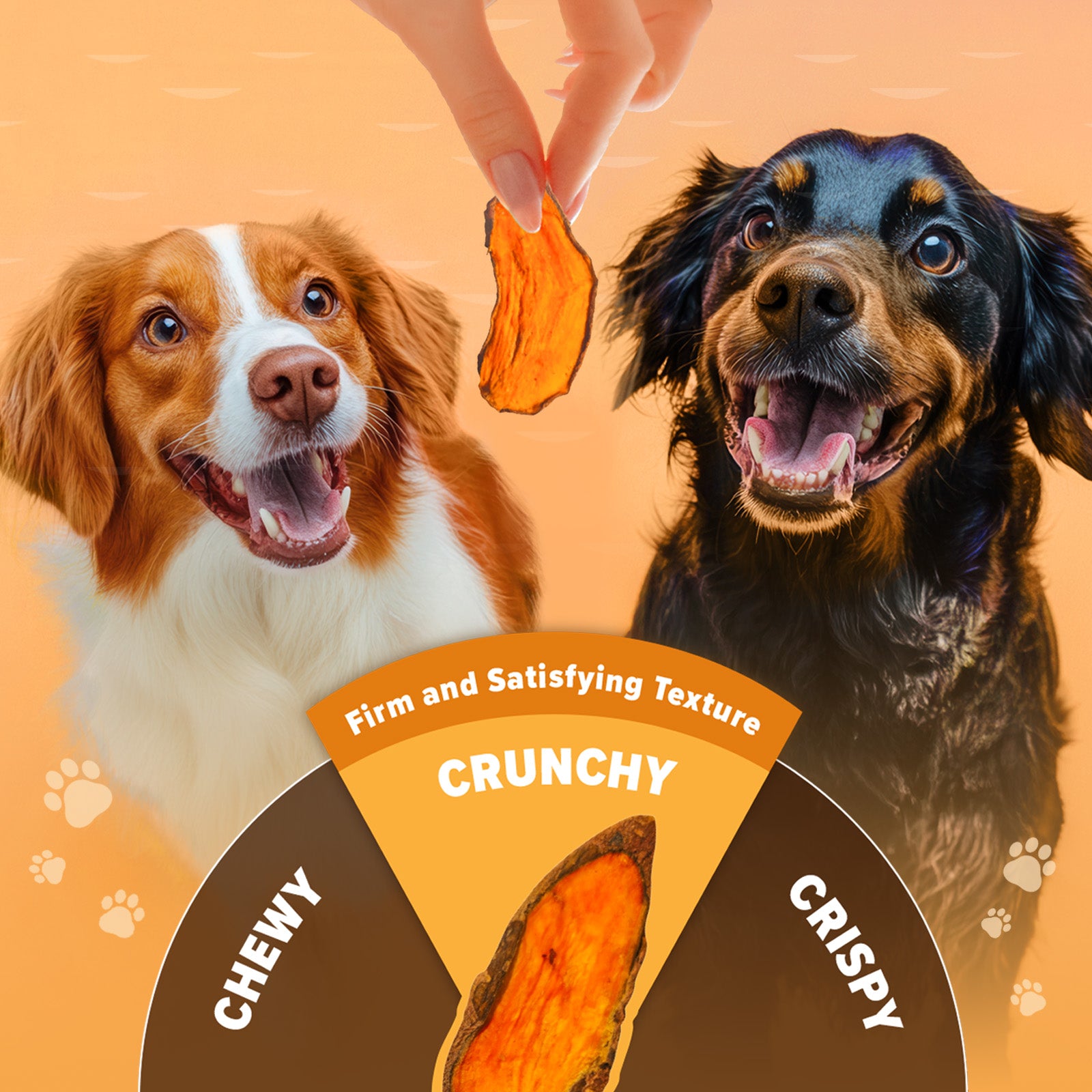The Daily Good Dehydrated Sweet Potato Dog Treats